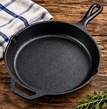 Cast Iron Skillet by Lodge
