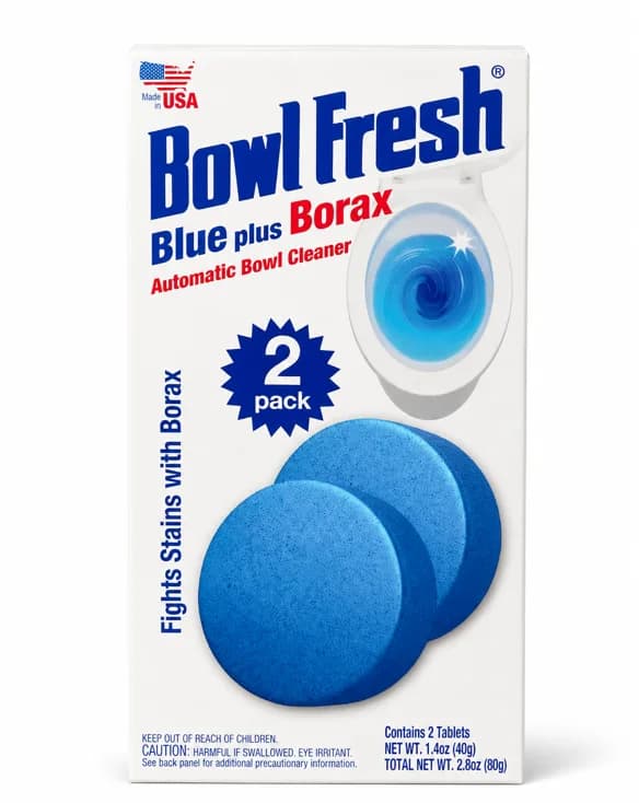 Bowl Fresh Blue plus Borax Automatic Bowl Cleaner, 2 Pack by Bowl Fresh